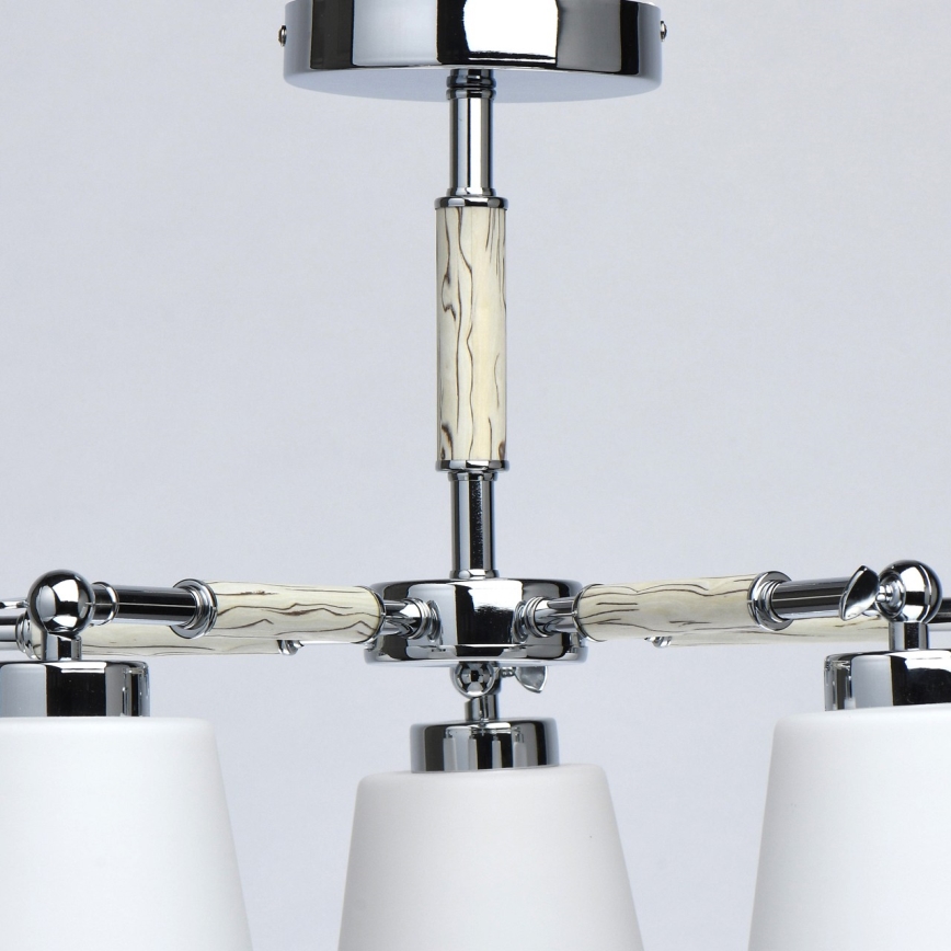 De Markt 693012205 - Lysekrone FOREST 5xE27/40W/230V