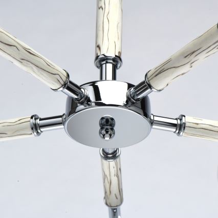 De Markt 693012205 - Lysekrone FOREST 5xE27/40W/230V