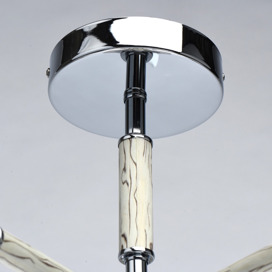 De Markt 693012205 - Lysekrone FOREST 5xE27/40W/230V