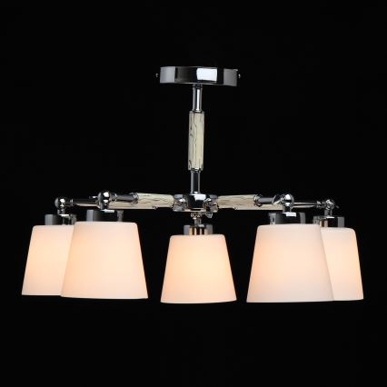 De Markt 693012205 - Lysekrone FOREST 5xE27/40W/230V