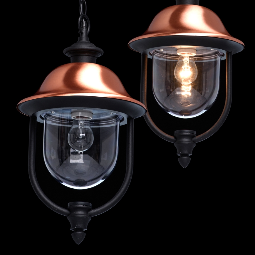 De Markt - Udendørs pendel m. kædeophæng STREET 1xE27/95W/230V IP44