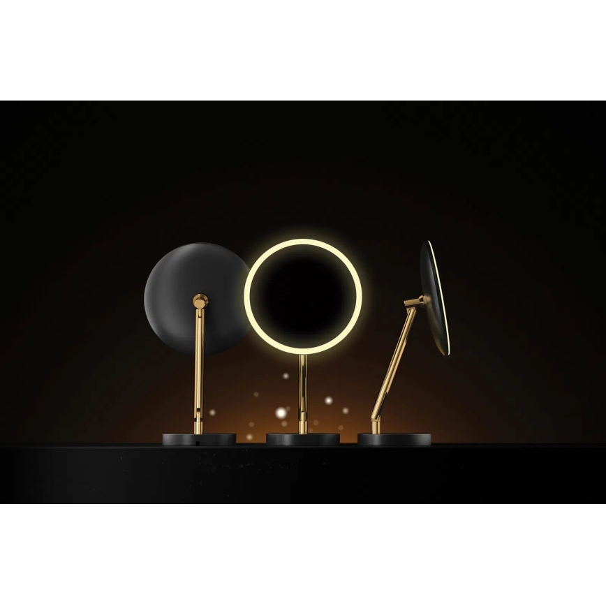 Deante ADI_Z812 - LED genopladeligt kosmetikspejl til badeværelset SILIA LED/5V 5000 mAh 2700-6500K IP44