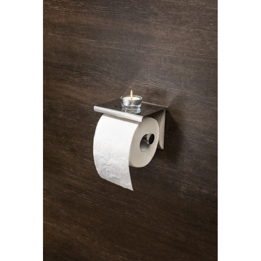 Deante ADR_0221 - Toiletpapirholder ROUND blank krom