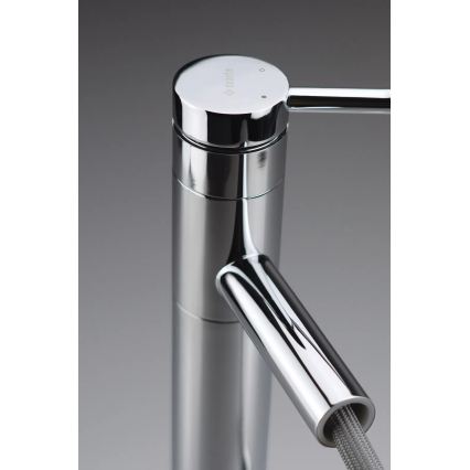 Deante BGE_022M - Håndvaskarmatur med udtrækbar bruser ORA 22,9 cm blank krom