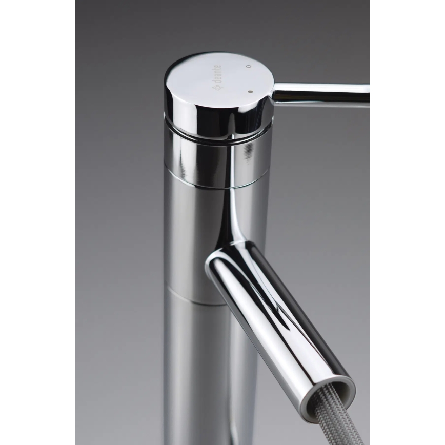 Deante BGE_022M - Håndvaskarmatur med udtrækbar bruser ORA 22,9 cm blank krom