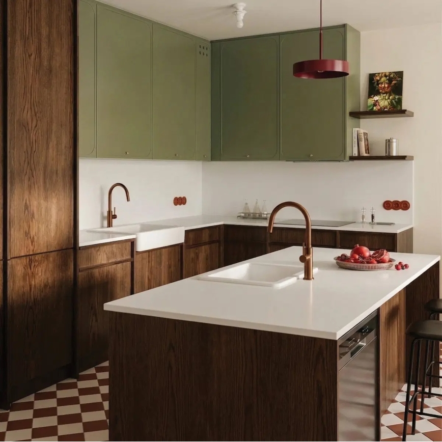 Deante BQJ_C62M - Køkkenarmatur EVORA i børstet bronze