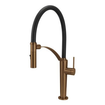 Deante BRC_C72M - Hane m. fleksibel arm CORDA børstet bronze