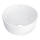 Deante CDJ_6U2S - Bordmonteret håndvask JASMIN diameter 28 cm keramik/hvid