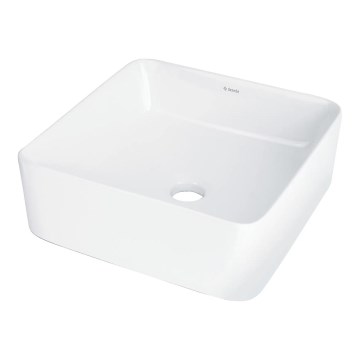 Deante CDJ_6U3S - Påbygget håndvask JASMIN 34,5 x 34,5 cm keramik/hvid