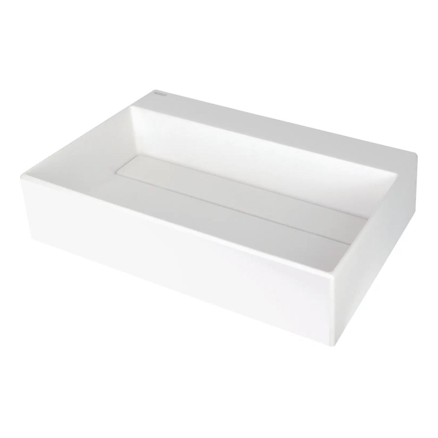 Deante CQR_AU6M - Bordmonteret håndvask CORREO 40x60 cm granit/alabast