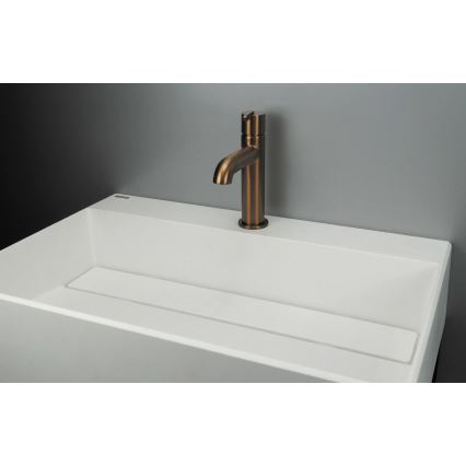 Deante CQR_AU6M - Bordmonteret håndvask CORREO 40x60 cm granit/alabast