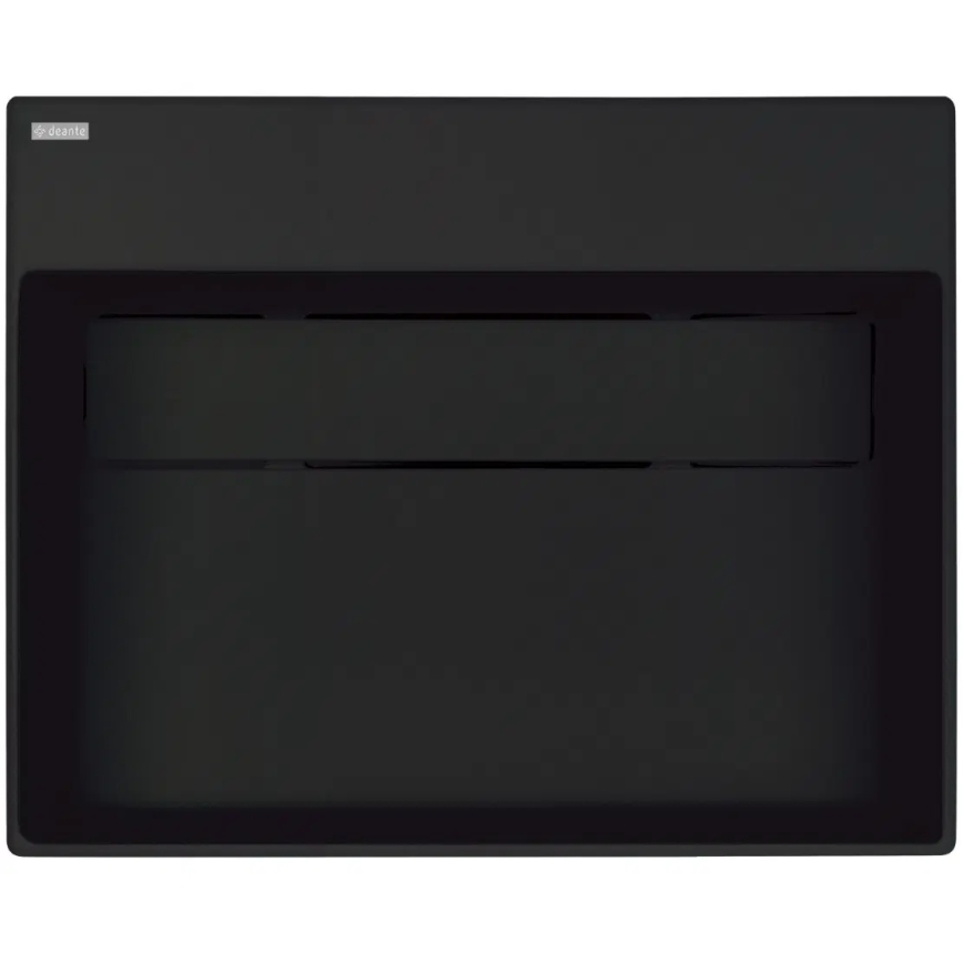 Deante CQR_NU5M - Bordmonteret håndvask CORREO 40x50 cm granit/sort