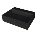 Deante CQR_NU5M - Bordmonteret vask CORREO 40x50 cm granit/sort