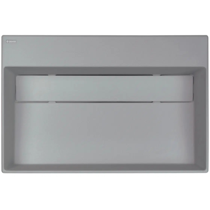 Deante CQR_SU6M - Bordmonteret vask CORREO 40x60 cm granit/metallisk grå