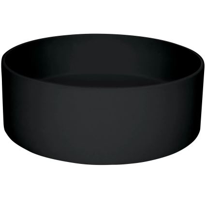Deante CQS_NU4S - Håndvask til bordplade SILIA Ø 36 cm granit/sort