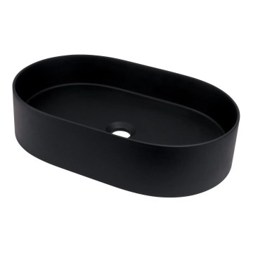 Deante CQS_NU6S - SILIA vask til bordplade 35 x 55 cm, granit/sort