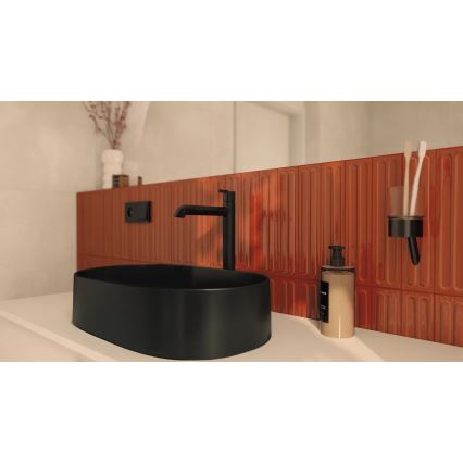 Deante CQS_NU6S - SILIA vask til bordplade 35 x 55 cm, granit/sort