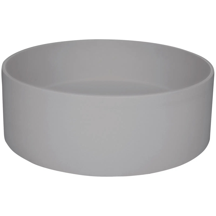 Deante CQS_SU4S - Vask til bordplade SILIA Ø 36 cm, granit/metallicgrå