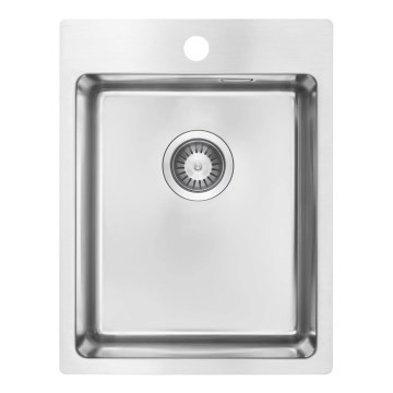 Deante ZPO_010E - Køkkenvask OLFATO 50,5x39 cm børstet stål