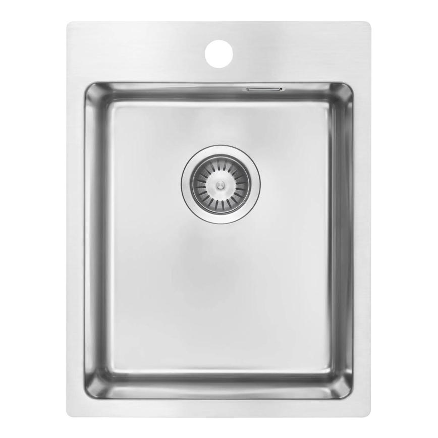Deante ZPO_010E - Køkkenvask OLFATO 50,5x39 cm børstet stål