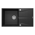 Deante ZRC_211A - Køkkenvask CORIO 50 x 86 cm, granit/grafit