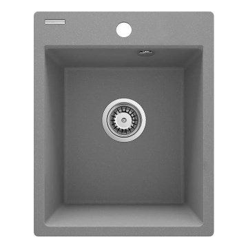 Deante ZRC_S103 - Køkkenvask CORIO 50x40 cm granit/metallisk grå