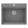 Deante ZRC_S10A - CORIO køkkenvask 50x60 cm granit/metalgrå