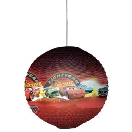 Decofun 82763 - Lampeskærm til børnependel CARS E27 diameter 34 cm