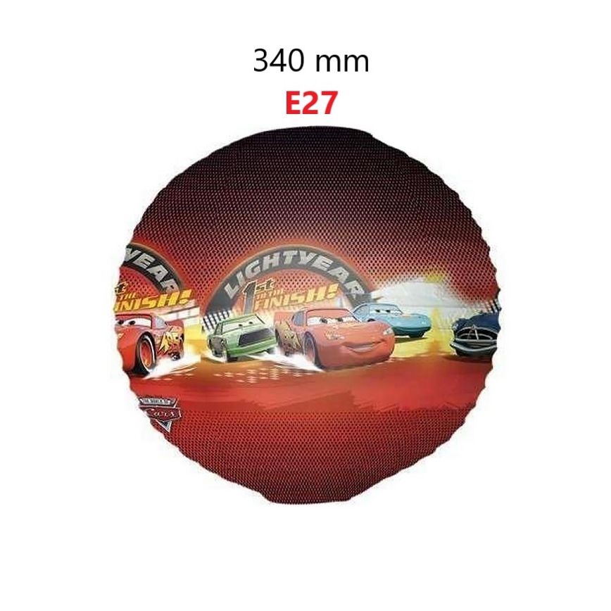 Decofun 82763 - Lampeskærm til børnependel CARS E27 diameter 34 cm