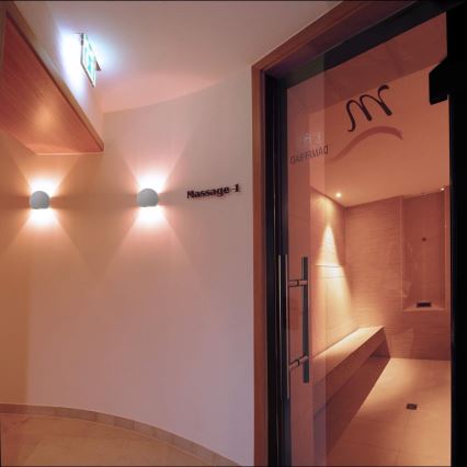 Deko-Light 341177 - Væglampe OSANO 1xG9/25W/230V beton