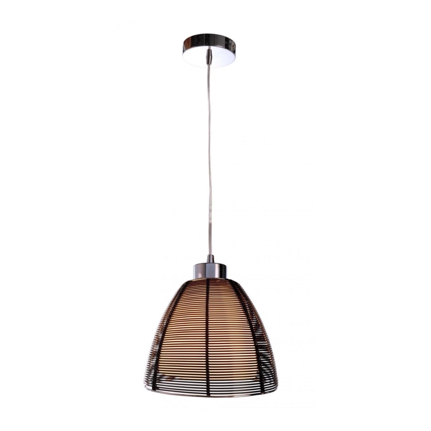 Deko-Light 342026 - Pendel FILO 1xE27/60W/230V diameter 19 cm sort