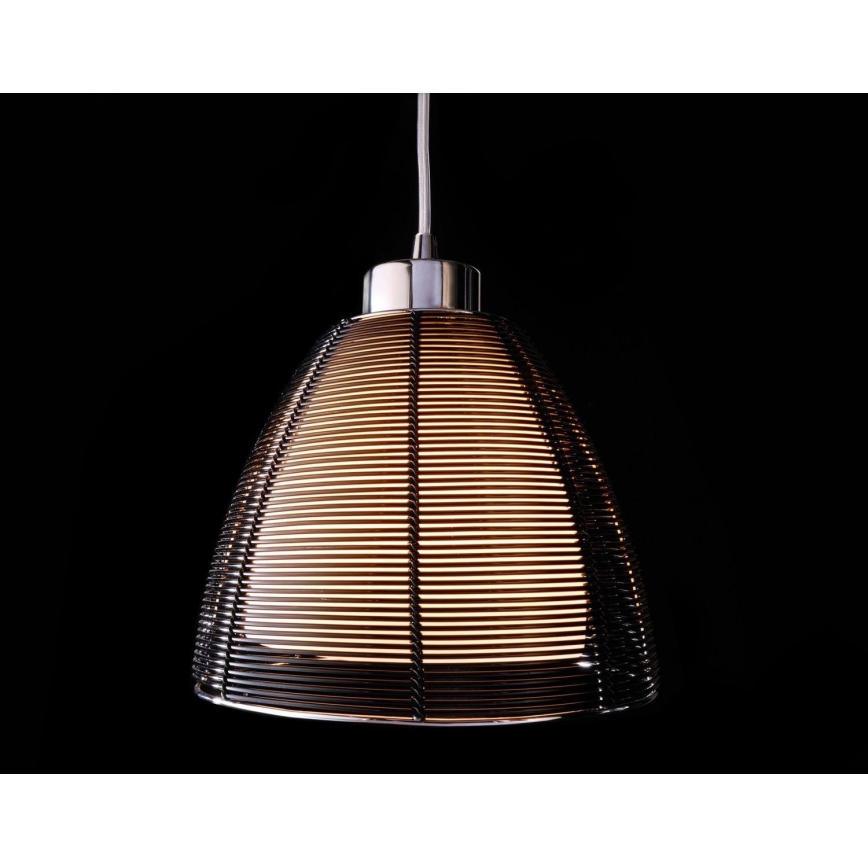 Deko-Light 342026 - Pendel FILO 1xE27/60W/230V diameter 19 cm sort