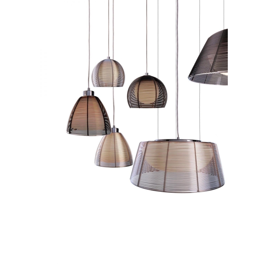 Deko-Light 342026 - Pendel FILO 1xE27/60W/230V diameter 19 cm sort