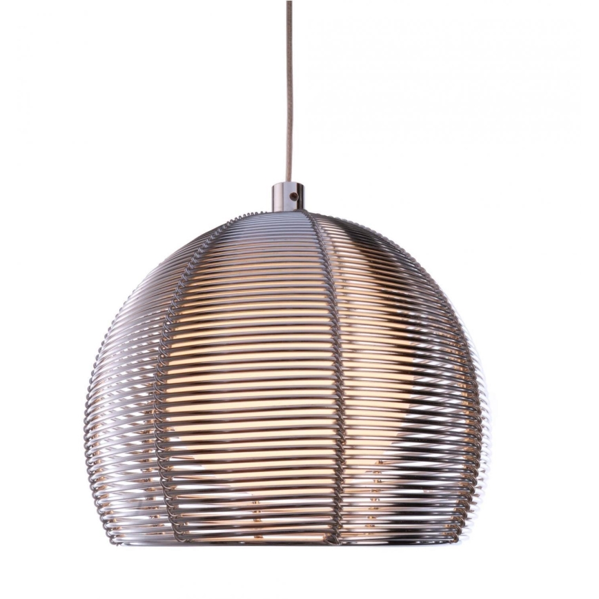 Deko-Light 342029 - Pendel FILO 1xG9/40W/230V diameter 16 cm sølvfarvet