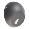Deko-Light 731111 - Udendørs LED væglampe AQUILAE LED/3,5W/230V IP65 antracit