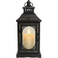 Dekorationslanterne ROSEHILL, 27,5 cm, sort
