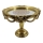 Dekorativ bakke diameter 25,5 cm guldfarvet