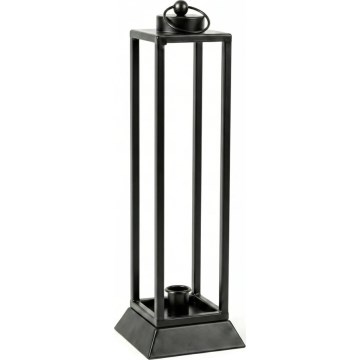 Dekorativ lanterne HALL, 39,5 cm, sort