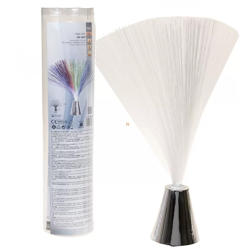 Dekorativ LED lampe RGB-farver 3xLED/3xAA