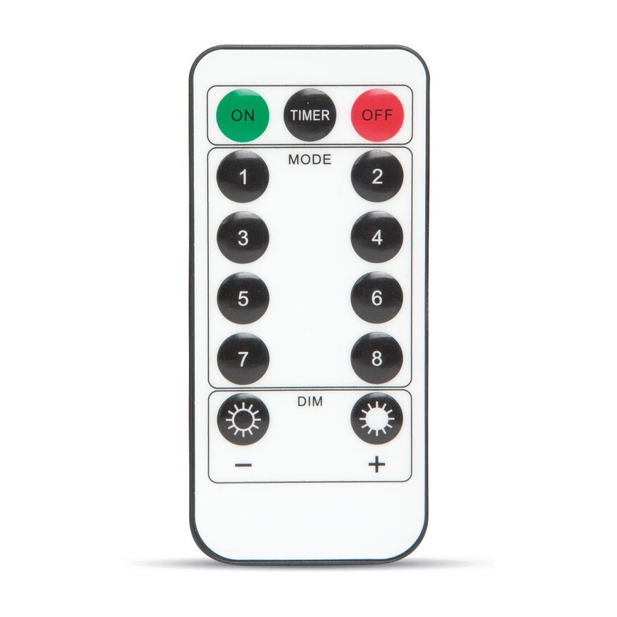 Dekorativ LED lyskæde HALLOWEEN LED/5V/8 funktioner edderkoppespind + fjernbetjening