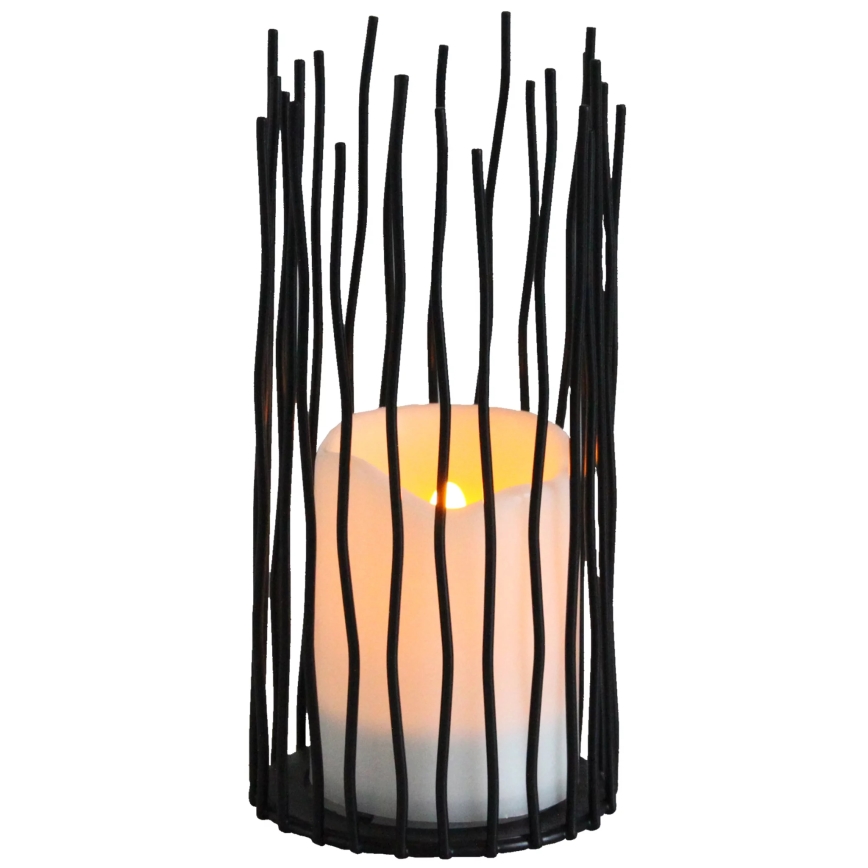 Dekorativ LED udendørslampe NYBORG LED/2xAA 22 cm IP44 varm hvid