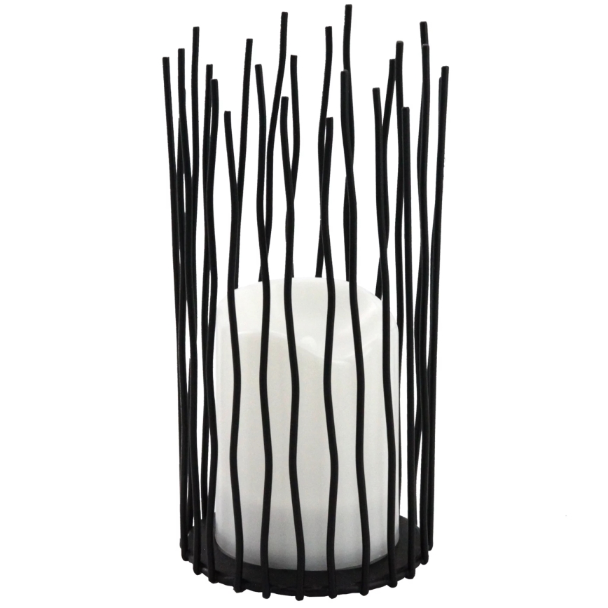 Dekorativ LED udendørslampe NYBORG LED/2xAA 22 cm IP44 varm hvid