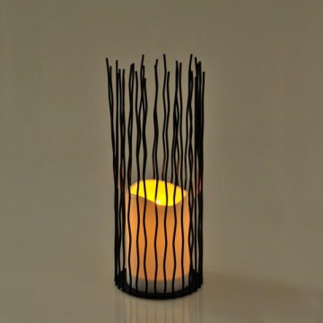 Dekorativ LED udendørslampe NYBORG LED/2xAA 35 cm IP44 varm hvid