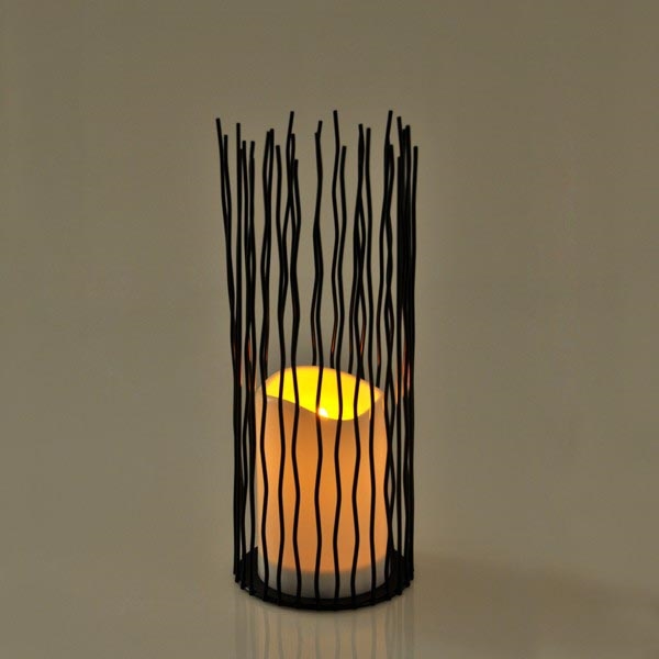 Dekorativ LED udendørslampe NYBORG LED/2xAA 35 cm IP44 varm hvid