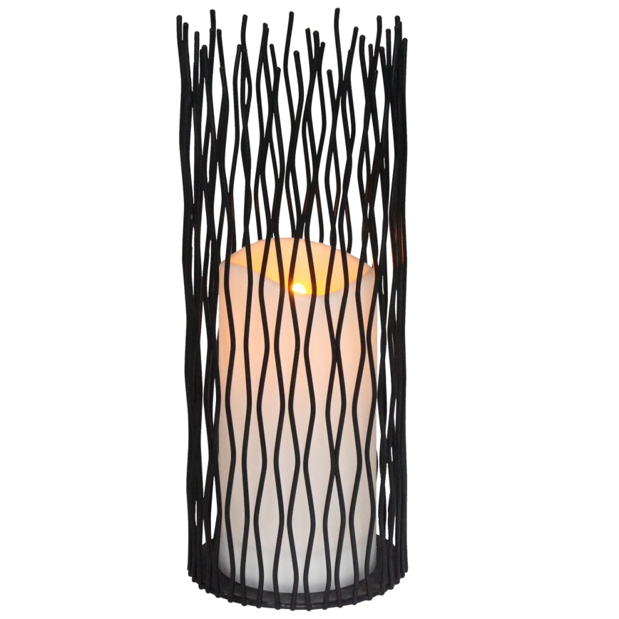 Dekorativ LED udendørslampe NYBORG LED/2xAA 35 cm IP44 varm hvid