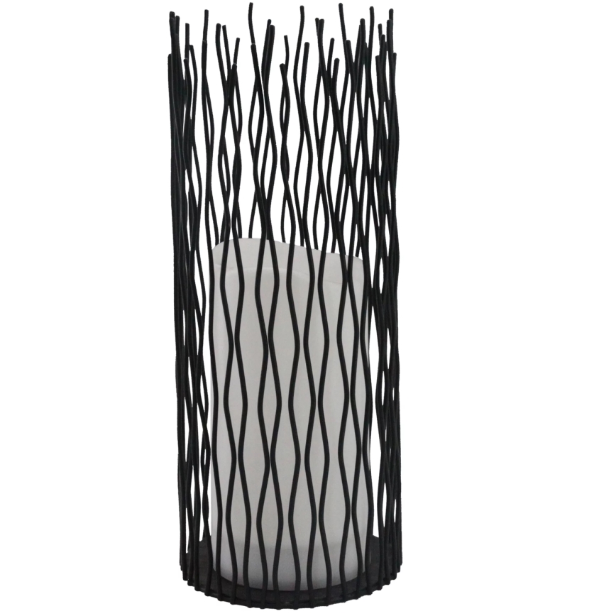 Dekorativ LED udendørslampe NYBORG LED/2xAA 35 cm IP44 varm hvid