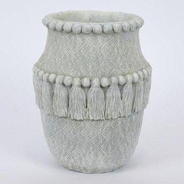 Dekorativt krus grå 25,5x20,5 cm