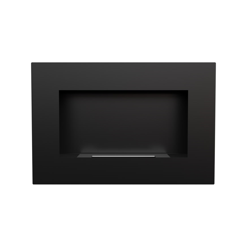 Kratki - Indbygget BIO pejs 40x60 cm 2kW sort