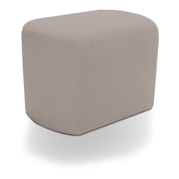 Designet skammel ESTRELA 43x63 cm beige