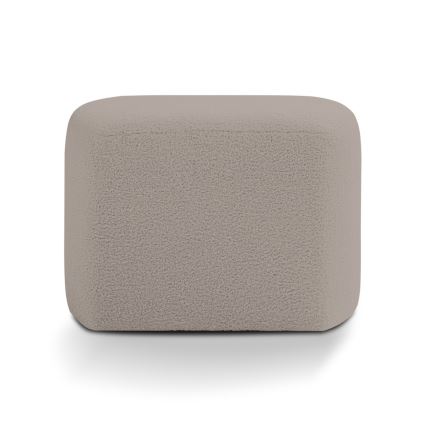 Designet skammel ESTRELA 43x63 cm beige